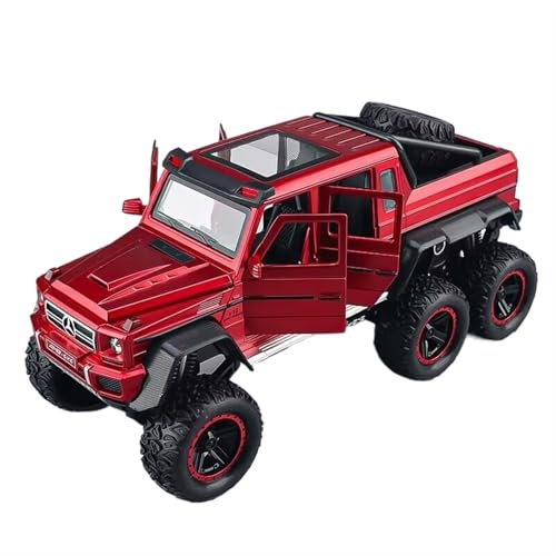 RYUEXING for 1/32 G63 Simulation Legierung Spielzeug Auto Sammlung Ornamente Geschenk Auto Modell(Red) von RYUEXING