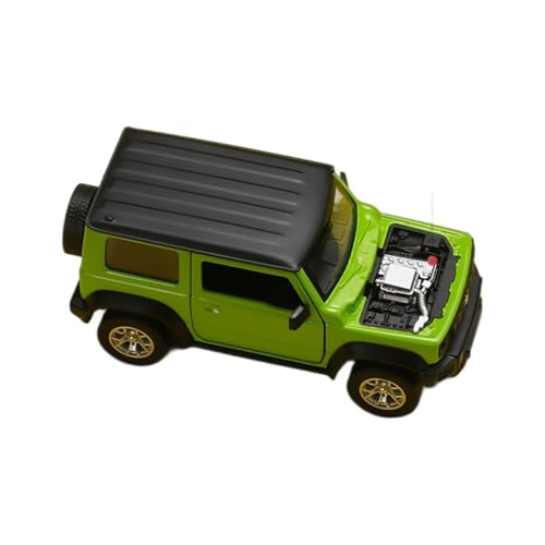 RYUEXING for 1/32 Jimny Tuning-Auto, Simulationslegierungsmodell Kinderspielzeugauto Mit Ton Und Licht Multifunktionale Interaktive Spielzeugsammlung Ornamente von RYUEXING