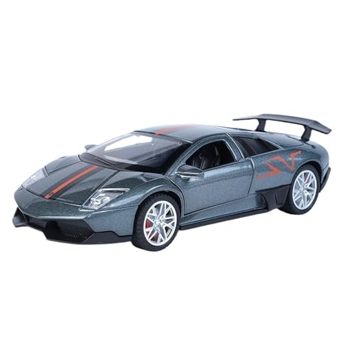 RYUEXING for 1/32 LP670 Sportwagen Simulation Legierung Druckguss Auto Modell Kinder Spielzeug Sammlung Ornamente(Gray) von RYUEXING