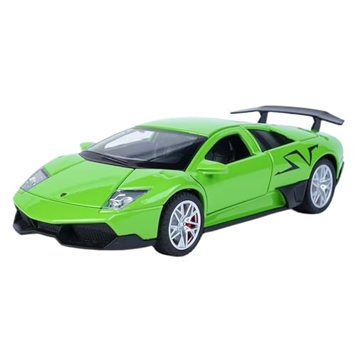 RYUEXING for 1/32 LP670 Sportwagen Simulation Legierung Druckguss Auto Modell Kinder Spielzeug Sammlung Ornamente(Green) von RYUEXING