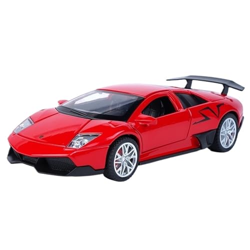 RYUEXING for 1/32 LP670 Sportwagen Simulation Legierung Druckguss Auto Modell Kinder Spielzeug Sammlung Ornamente(Red) von RYUEXING