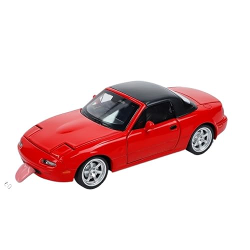 RYUEXING for 1/32 MX-5 Sportwagen Simulation Legierung Druckguss Technologie Auto Modell Kinder Spielzeug Sammlung Ornamente(Red) von RYUEXING