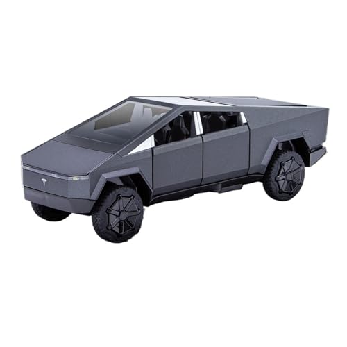 RYUEXING for 1/32 Pickup Truck Simulation Legierung Druckguss Auto Modell Beleuchtung Und Sound Effekte Kinder Spielzeug Sammlung Ornamente(Gray) von RYUEXING