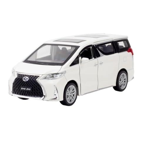 RYUEXING for 1/32 SCV12 Sportwagen Simulation Legierung Druckguss Auto Modell Beleuchtung Und Sound Effekte Kinder Spielzeug Sammlung Ornamente(White) von RYUEXING