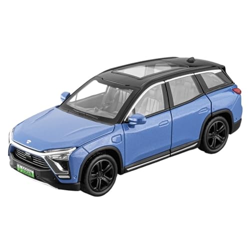 RYUEXING for 1/32 Ulai ES8 Simulation Legierung Druckguss Auto Modell Kinder Spielzeug Und Sammlerstücke(Blue) von RYUEXING