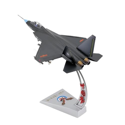 RYUEXING for 1/36 China J-31 Kämpfer Modell Legierung Flugzeug Modell Falcon Aviation Modell Militärische Souvenirs Ornamente von RYUEXING