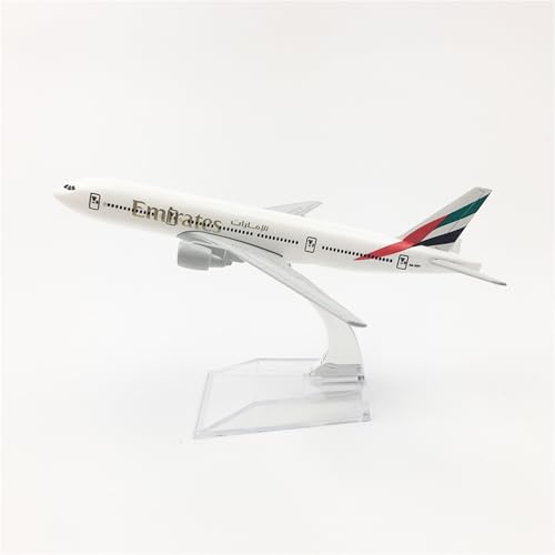 RYUEXING for 1/400 16CM Emirates 777 Modellflugzeug Modelllegierung Solide Simulation Verkehrsflugzeug Statische Sammlung Ornamente von RYUEXING