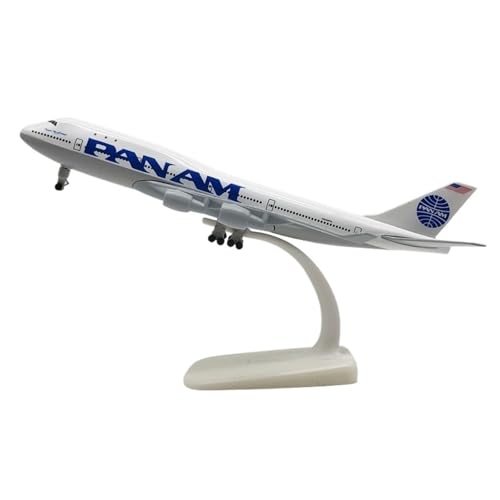 RYUEXING for 1/400 20CM Pan Am B747 Simulation Flugzeug Modell Legierung Mit Fahrwerk Räder Statische Modell Flugzeug von RYUEXING