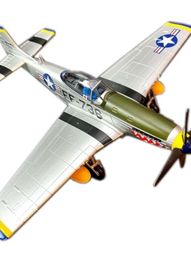 RYUEXING for 1/48 Legierung Flugzeug Modell WWII US P51D Mustang Kämpfer Fertige Sammlung Ornament von RYUEXING