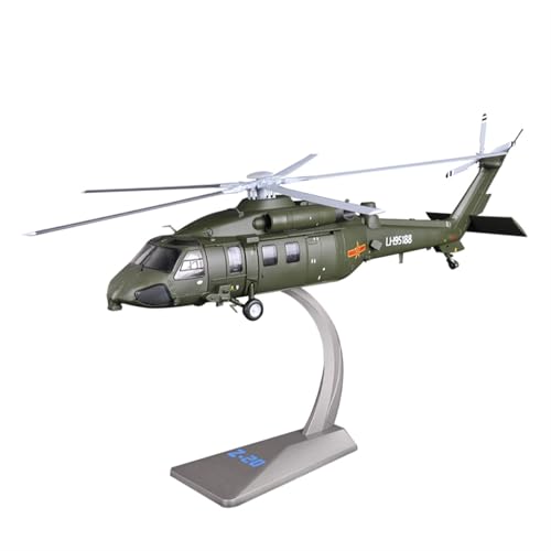 RYUEXING for 1/48 Simulierte Z20 Hubschrauber Hause Statische Ornament Modell Metall Ornament Geburtstag Geschenk Z20 Souvenir Sammlung Ornament von RYUEXING