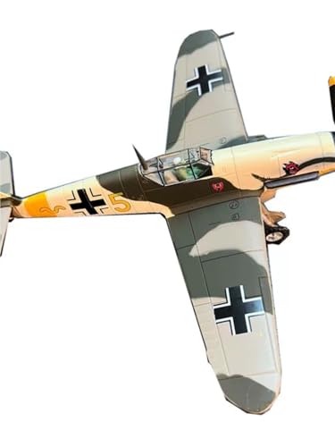 RYUEXING for 1/72 Alloy Aircraft Model WWII Famous German BF109 Ace Fighter Finished Collection Ornament von RYUEXING