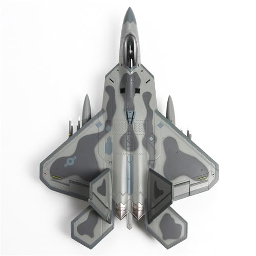 RYUEXING for 1/72 F22 Simulation Legierung Kämpfer Militärmodell Fertige Sammlung Ornamente von RYUEXING