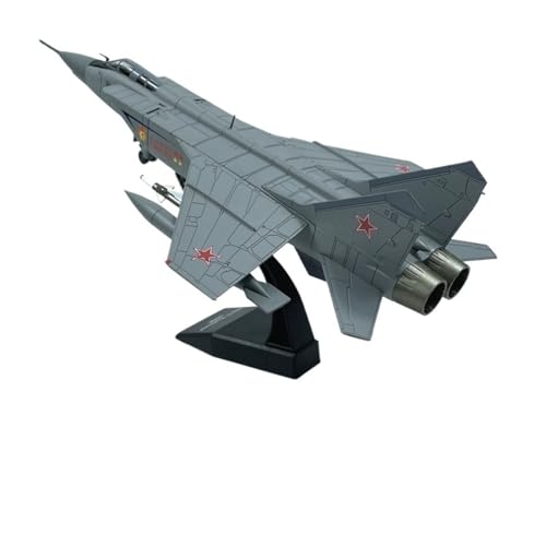 RYUEXING for 1/72 Sowjetisches Überschall-Mig-31-Simulationslegierungs-Kampfflugzeug-Militärmodell Fertige Sammlungsornamente von RYUEXING