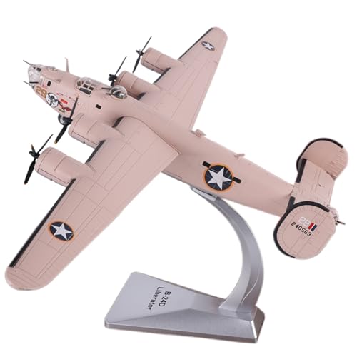 RYUEXING for 1/72 Weltkrieg II Klassische B-24D Langstrecken Bomber Flugzeug Modell Simulation Legierung Militär Kämpfer Sammlung Ornamente von RYUEXING