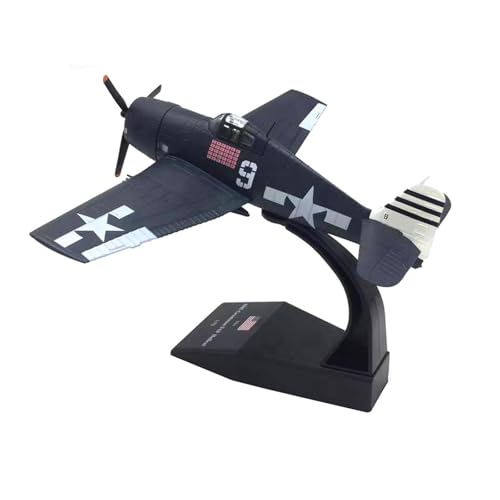 RYUEXING for 1/72 World War II US F6F Hellcat Simulation Legierung Kämpfer Militärmodell Fertige Sammlung Ornamente von RYUEXING