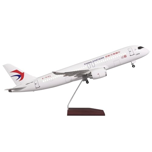 RYUEXING for 1/81 C919 China Eastern Airlines Großes Passagierflugzeug Modell Simulation Legierung Solide Statische Sammlung Ornamente von RYUEXING