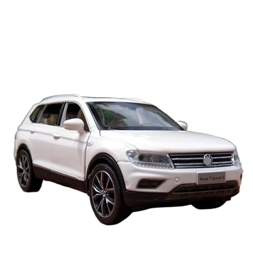 RYUEXING for 1:32 Tiguan SUV Legierung Cast Spielzeug Auto Modell Sound Und Licht Spielzeug Sammlerstücke Geburtstag(White) von RYUEXING