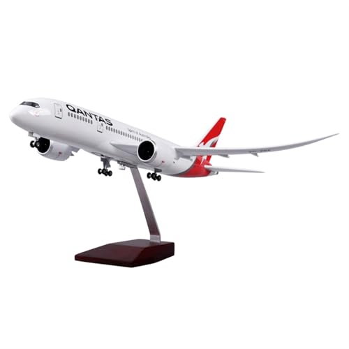 RYUEXING for B787-Flugzeuge Mit Rädern Montagesimulationsmodell Australian Airlines-Passagierflugzeugmodell Kunststoff 43 cm von RYUEXING