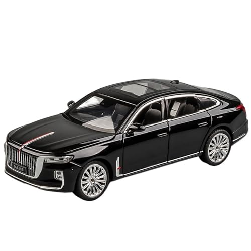 Vor1/24 H9 Simulation Legierung Spielzeug Auto Sammlung Ornament Auto(Black) von RYUEXING