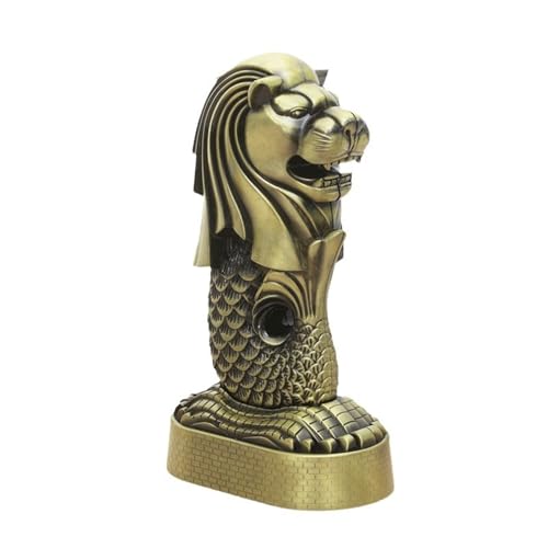 for Fishtail Lion Modell Metallhandwerk Ornament Singapur Tourismus Souvenir Dekoration von RYUEXING