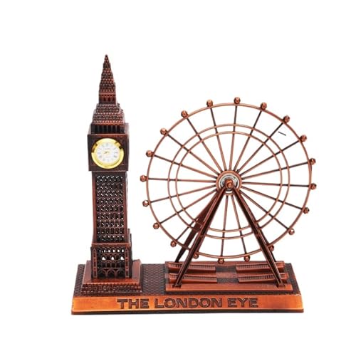 for Legierung Big Ben Riesenrad Kombination Architektonisches Wahrzeichen Ornament London Reisesouvenir(Copper) von RYUEXING