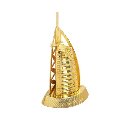 for World Landmark Building Model Dubai Sailing Hotel Travel Souvenirs Außenhandel Kunsthandwerk Ornamente(Gold) von RYUEXING