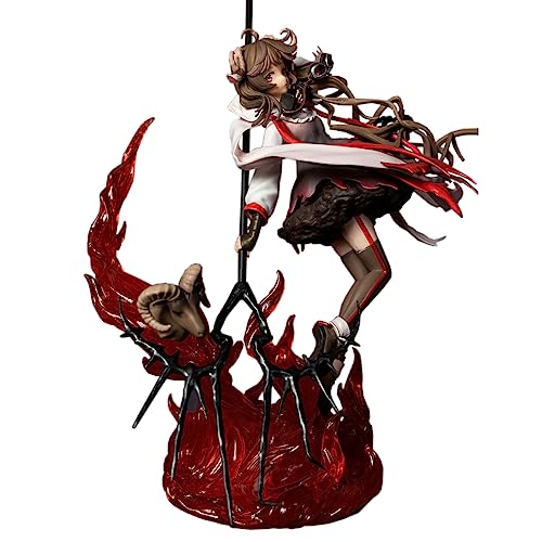 RZAHUAHU Arknights Figur 1/7 Game Characters PVC Desktop Ornamente Fans Geschenke (Eyjafjalla) von RZAHUAHU