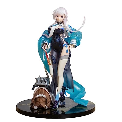 RZAHUAHU Azur Lane Belfast Figur PVC 1/7 Anime Skala Spielcharaktere Modelle 26CM Geschenk (Belfast) von RZAHUAHU