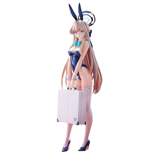 RZAHUAHU Blue Archive Asuma Toki Figur Bunny Girl 1/7 Anime Spielcharaktere PVC Desktop Ornamente Fans Geschenke Figurine 25.5CM von RZAHUAHU