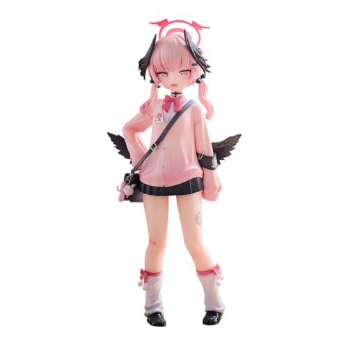 RZAHUAHU Blue Archive Shimoe Koharu Figur 1/7 Anime Spiel Charaktere Mit austauschbaren Gesichtsteilen PVC Desktop Ornamente Fans Geschenke 20CM von RZAHUAHU