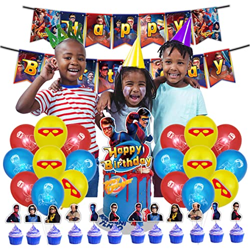 Geburtstag Party Deko Henry Danger Luftballons Geburtstag Henry Danger Kuchen Topper Geburtstag Henry Danger Girlande Geburtstag Henry Danger Geburtstagsdeko Henry Danger Deko Geburtstag von RZDQZY