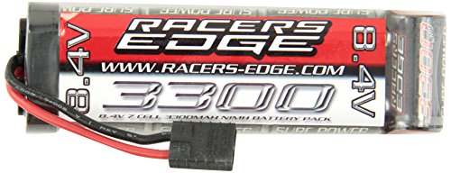 Racers Edge RCESP33007HC - Zellen NiMH Akku RC Flat Pack mit TRX Stecker 8.4 V 3300 mAh von Racers Edge