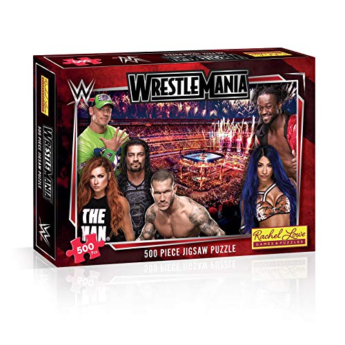 WWE Wrestlemania Jigsaw Puzzle - 500 Pieces [UK-Import] von Rachel Lowe Toys & Games