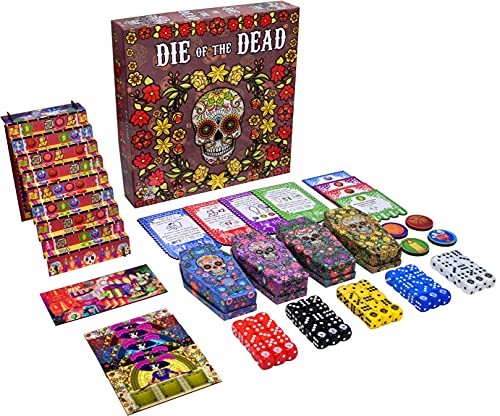 Die of the Dead, ein Würfel rollen, Sarg Moving, Step Ascending Game Celebrating Dia de Muertos von Radical 8 Games