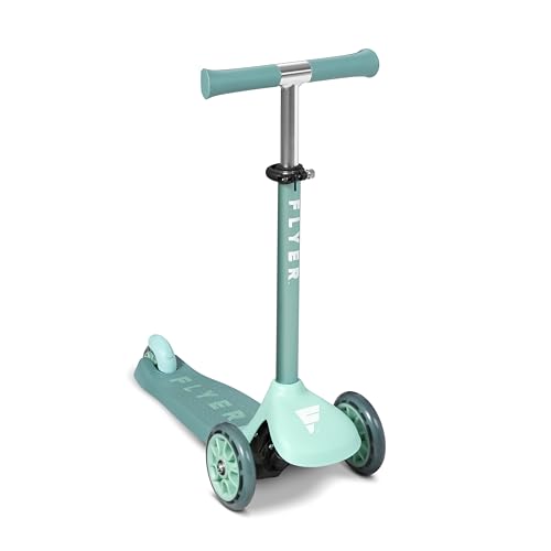 Flyer Glider Jr., Lean to Steer Toddler Scooter, Teal Ride on Toy for Kids Ages 2-5 Years von Radio Flyer