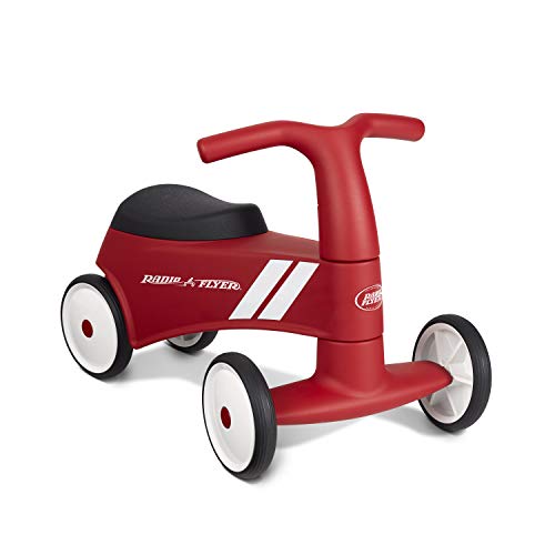 Radio Flyer Scoot About Sport, Rutschspielzeug, Rotes Rutschauto für Kleinkinder von 1 bis 3 Jahren von Radio Flyer