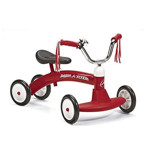 Radio Flyer Scout About Roller, Kleinkinder von 1-3 Jahren, Red von Radio Flyer