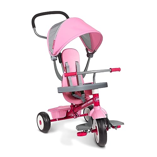 Radio Flyer - Stroller Tricycle, Color Pink (481TPZ), 19.88" x 35.04" x 40.75" von Radio Flyer