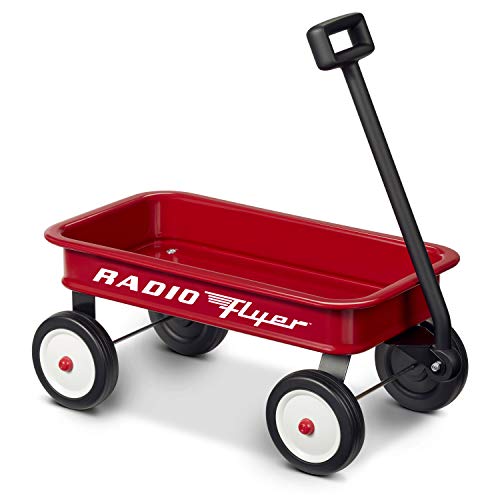 Radio Flyer 16.5” Retro Toy Wagon (Amazon Exclusive), Red Wagon Toy, for 1.5+ Years Old von Radio Flyer