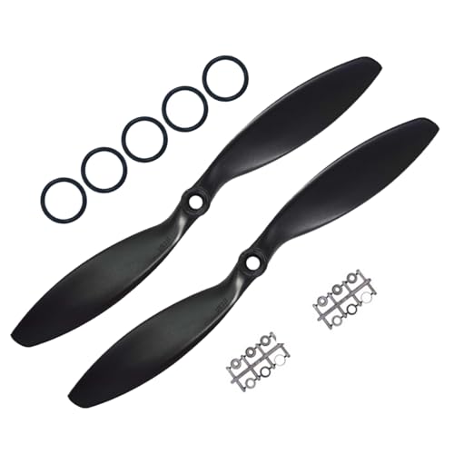 Radiolink A560 Original 2 Stück Propeller GEMFAN 7035/8038 CCW Flügelrequisiten Ersatzzubehör für RC Drohne Flugzeug… (8038) von Radiolink