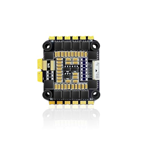 Radiolink Flycolor 55A ESC 4 in 1 Elektronischer Drehzahlregler, Geschwindigkeitsregler für 3S-6S Akkus, ESC Regler für FPV Drone Multirotor von Radiolink