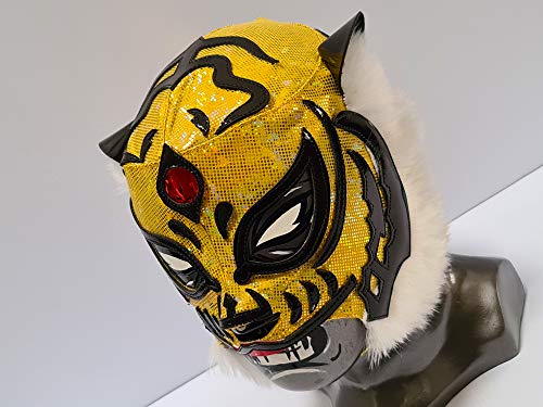 Tiger-Maske, Wrestling-Maske, Luchador-Kostüm, Wrestler, Lucha, Libre, mexikanische Maske von Rafale 666