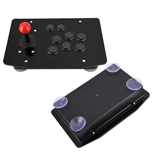 Feuerwache Rocker Controller Wear-Resisting Game Handle 8 Button USB Umweltfreundliches Spiel Joystick Schwarz von Raguso