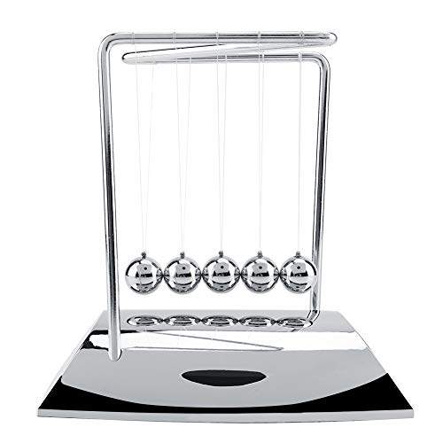 Raguso Balance Balls Toy Newtons Cradle Balance Steel Balls Physik Wissenschaft Pendel Ornamente Toy Desk für Office Home Decoration von Raguso