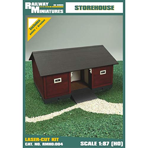 Bahnhof Miniaturen rmh0: 004 Lager Diorama, 11,8 x 10 x 6,3 cm von Railway Miniatures