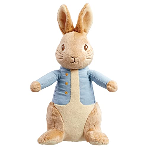 Rainbow Designs Offizielles Peter Hase groß 24 cm – Geschenk für Neugeborene – große Plüschtiere – Stofftier – Beatrix Potter – Kuscheltier von Rainbow Designs