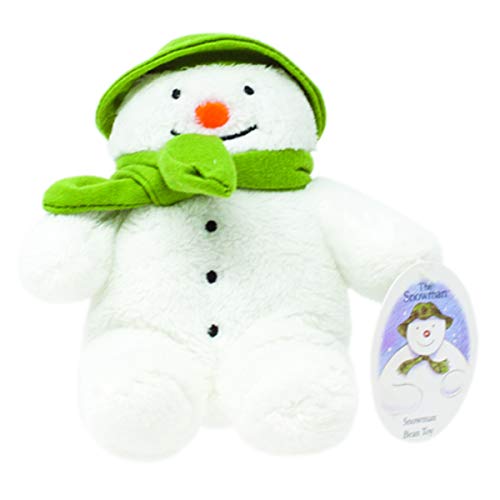 Rainbow Designs Snowman Bean Toy for Newborn 15cm (White) von Rainbow Designs