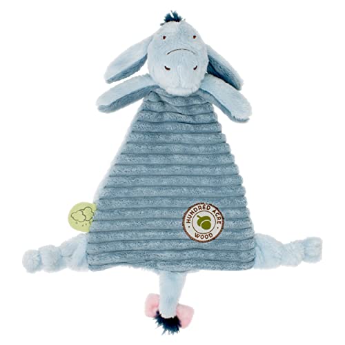 Regenbogen Designs Eeyore Komfort Decke - Baby Tröster Geschenk, Eeyore Winnie der Pooh Freunde von Hundert Hetar Waldsammlung, Winnie der Pooh Decke, Neugeborene Superweiches Geschenk von Rainbow Designs