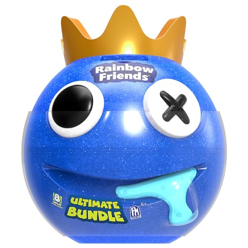 Rainbow Friends - Blue Ultimate Head Bundle mit 8 Artikeln, Serie 1 von Rainbow Friends