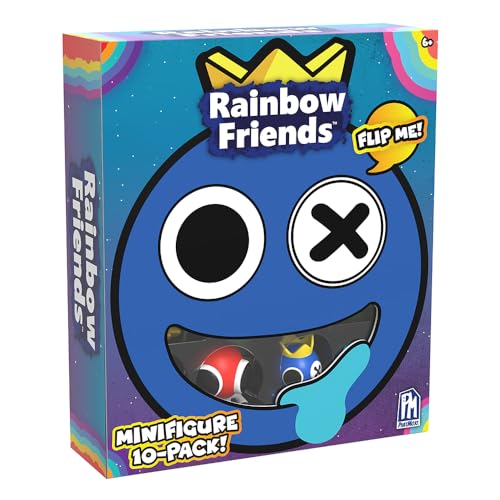 Rainbow Friends - Minifigur 10-Pack Collector Set (10 Sammelfiguren, Serie 2) von Rainbow Friends